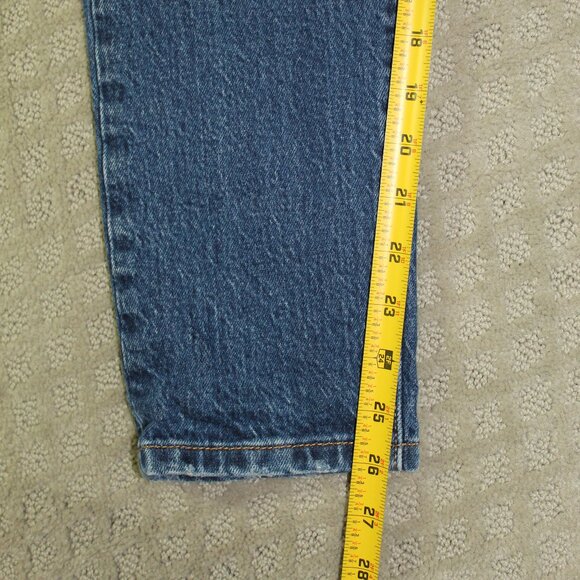 Levi’s Premium 501 S Skinny Size 25x26 Blue Jeans Button Fly - Picture 4 of 5